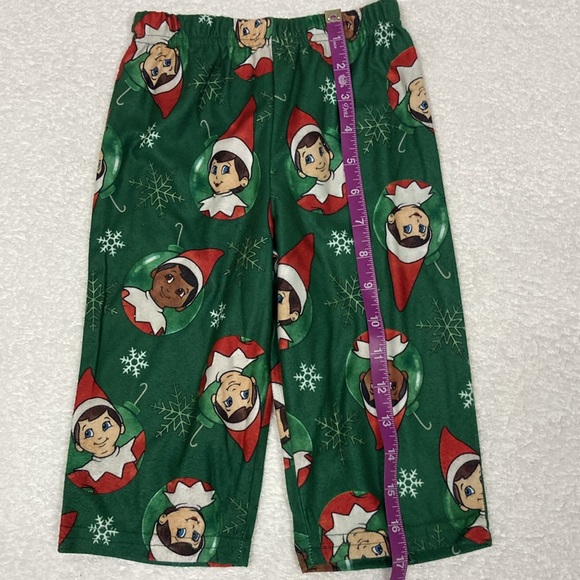 NWT Elf on the Shelf button down green Christmas pajama set 18m - Picture 6 of 8
